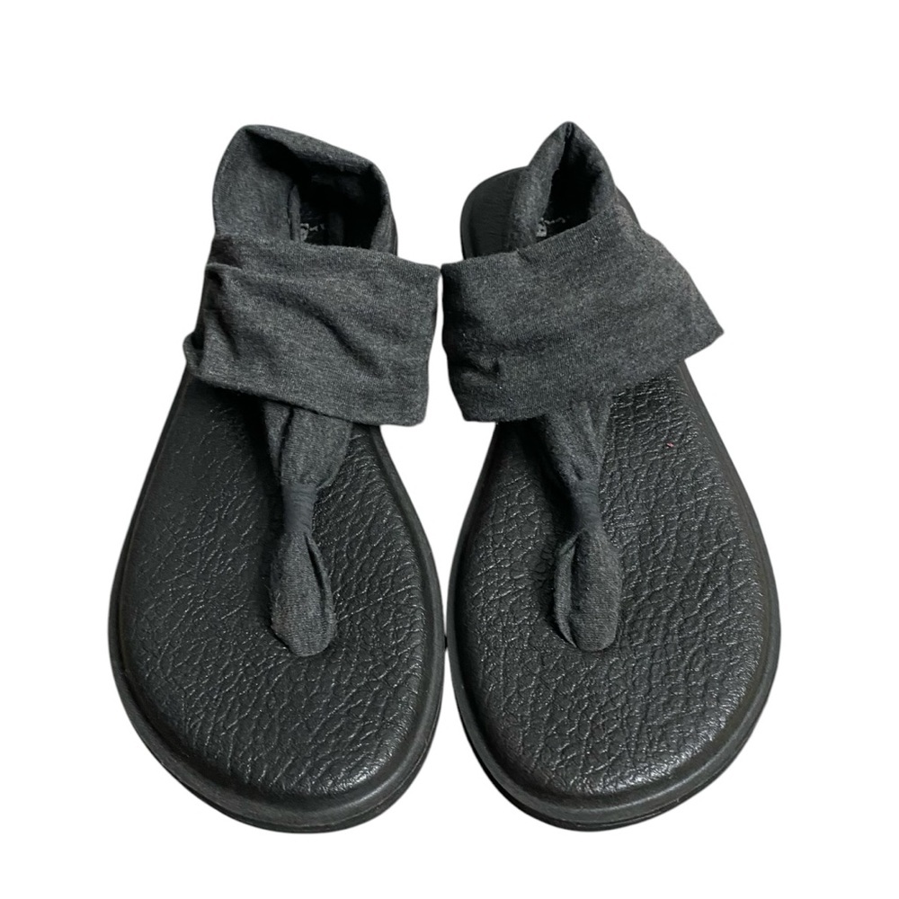Sanuk Women's Gray Yoga Sling 2 Flip Flop Sandals